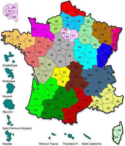 DÃ©partements franÃ§ais