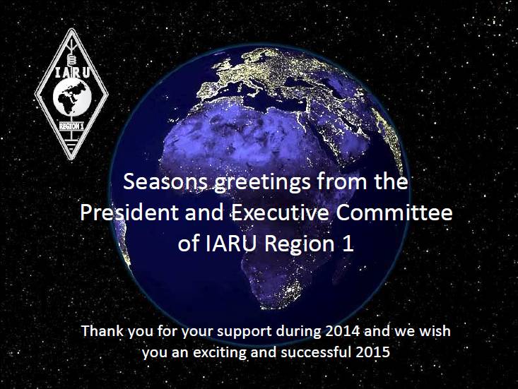 IARU 2015 wishes